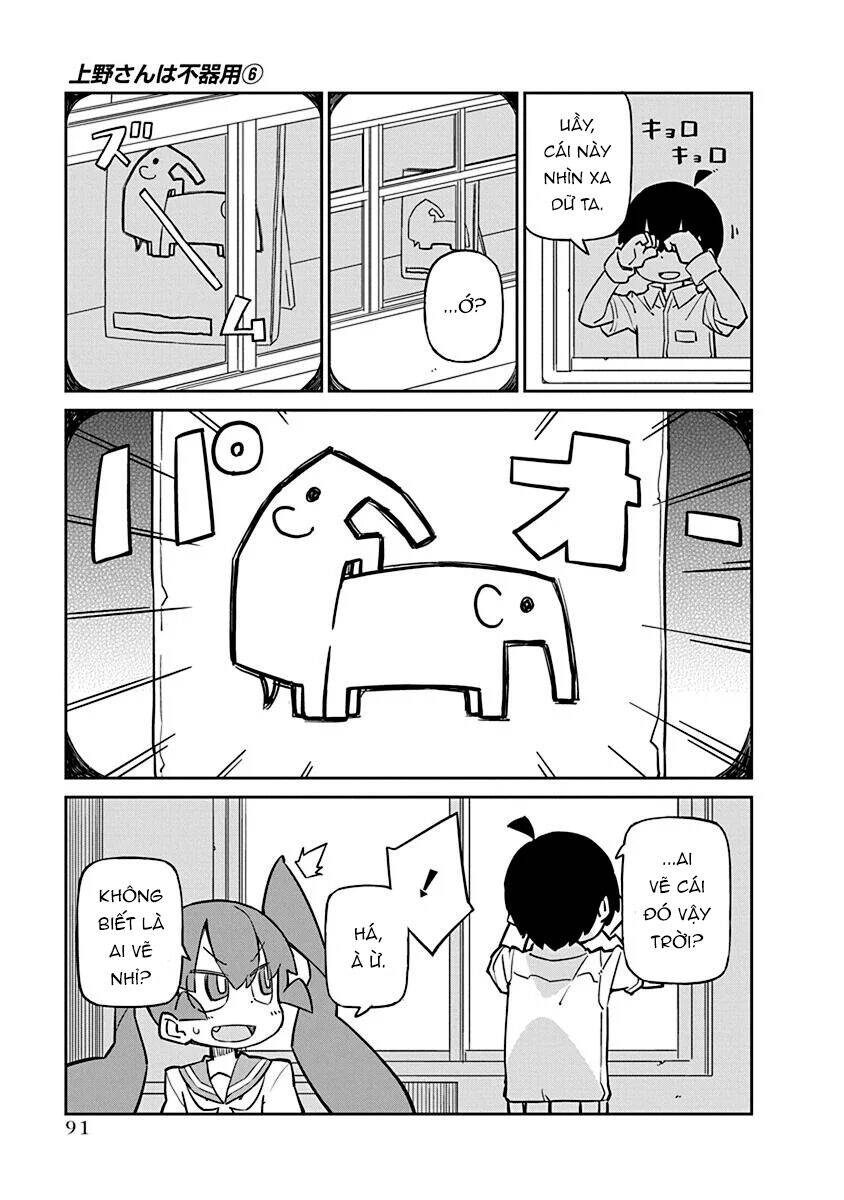 Ueno-San Wa Bukiyou Chapter 57 - Trang 2