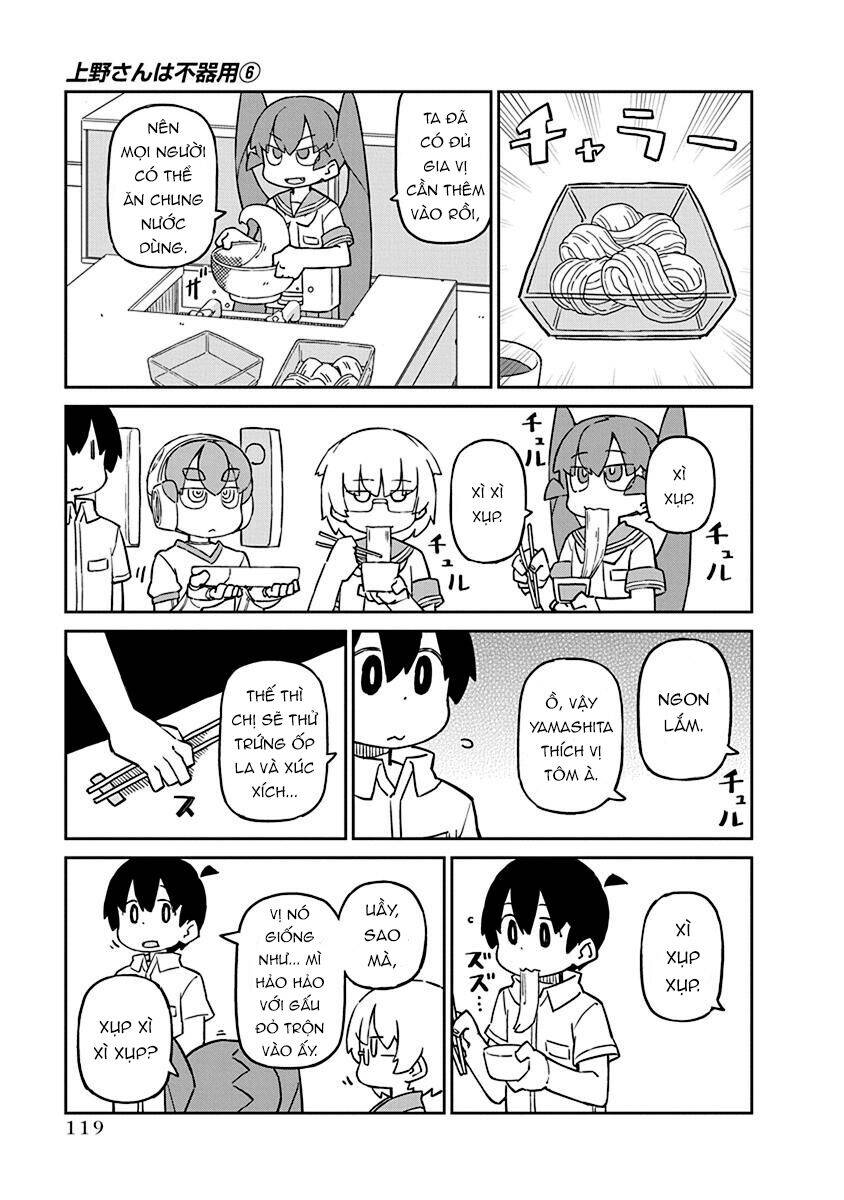 Ueno-San Wa Bukiyou Chapter 59 - Trang 2