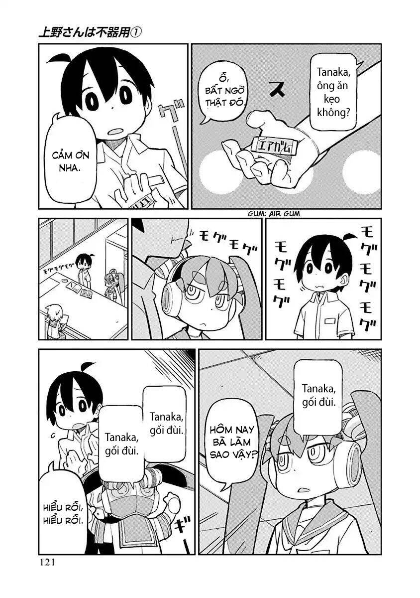 Ueno-San Wa Bukiyou Chapter 9 - Trang 2