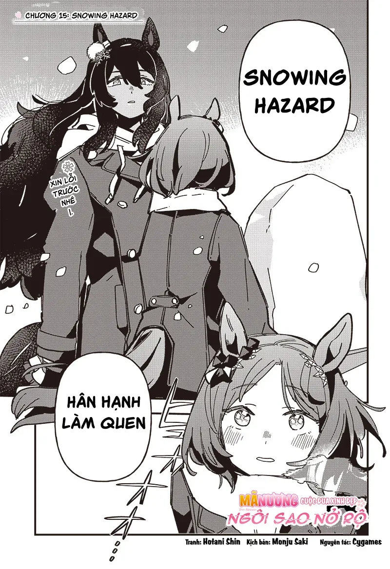 Uma Musume: Pretty Derby – Star Blossom Chapter 15 - Trang 2