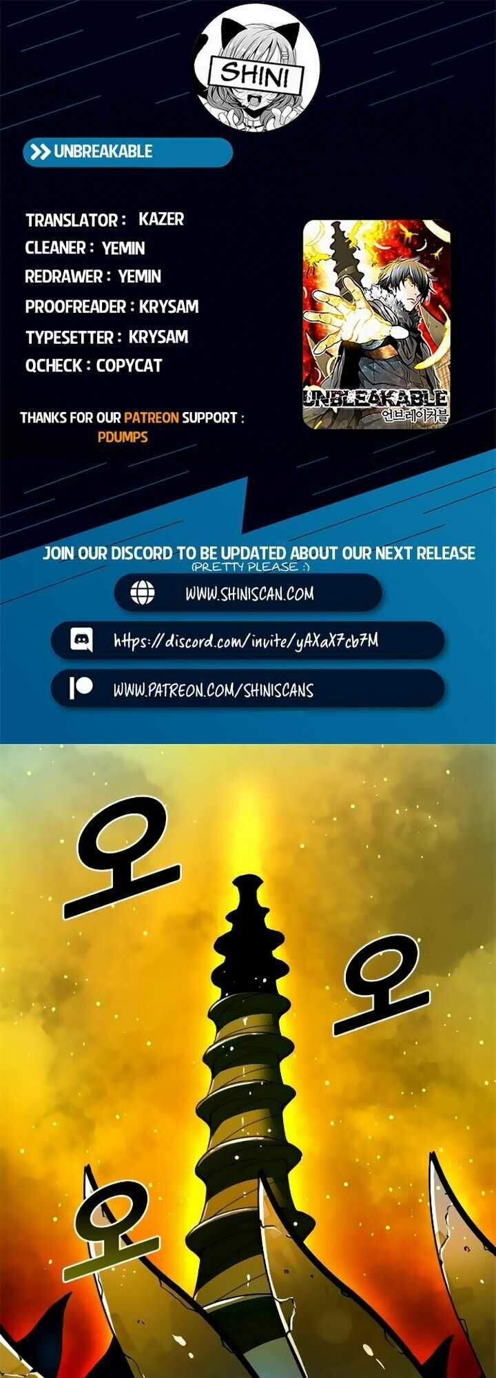 Unbreakable Chapter 3 - Trang 2