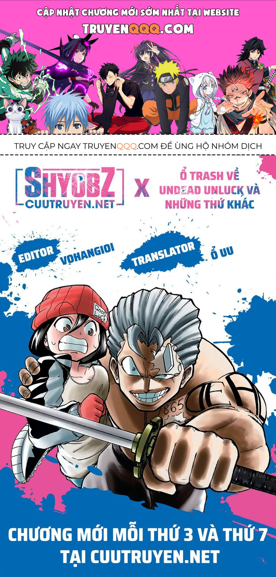 Undead Unluck Chapter 154 - Trang 2