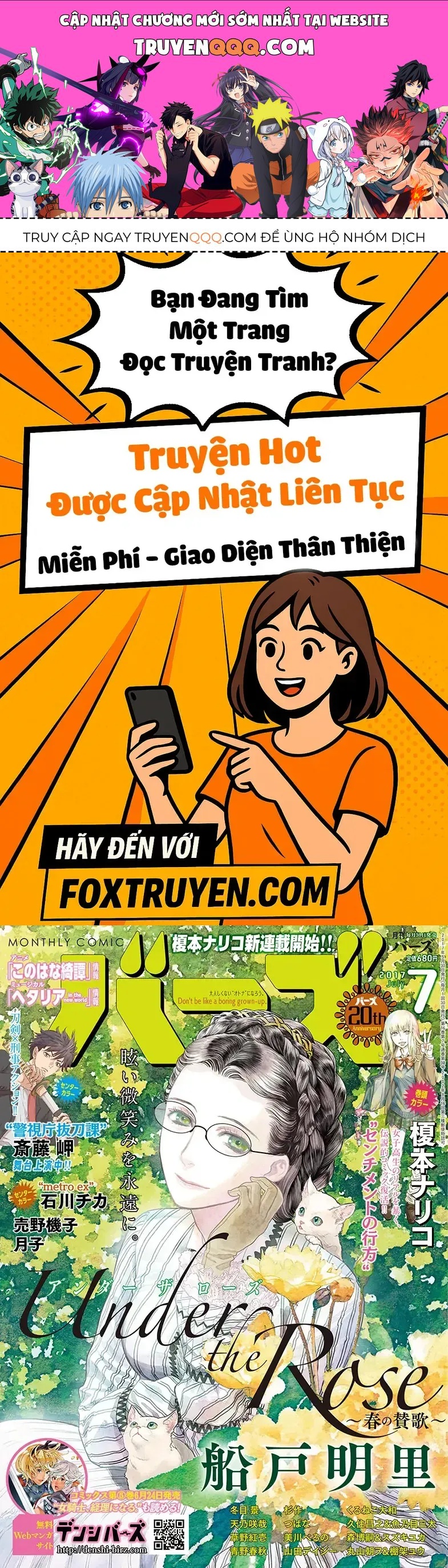 Under The Rose – Phần Truyện Mùa Xuân Chapter 33 - Trang 2