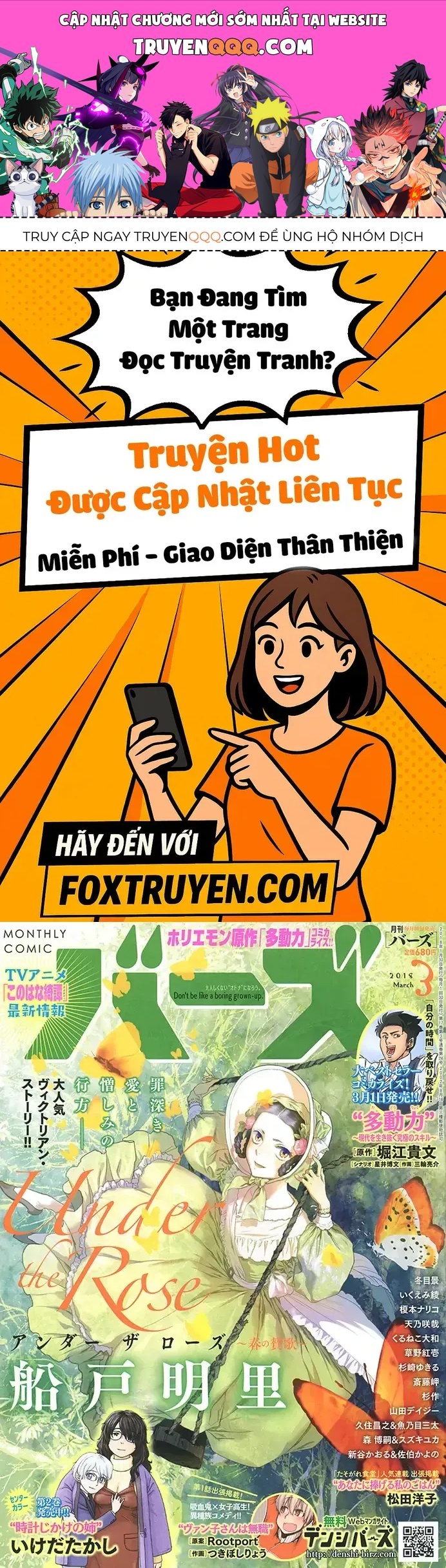 Under The Rose – Phần Truyện Mùa Xuân Chapter 34 - Trang 2