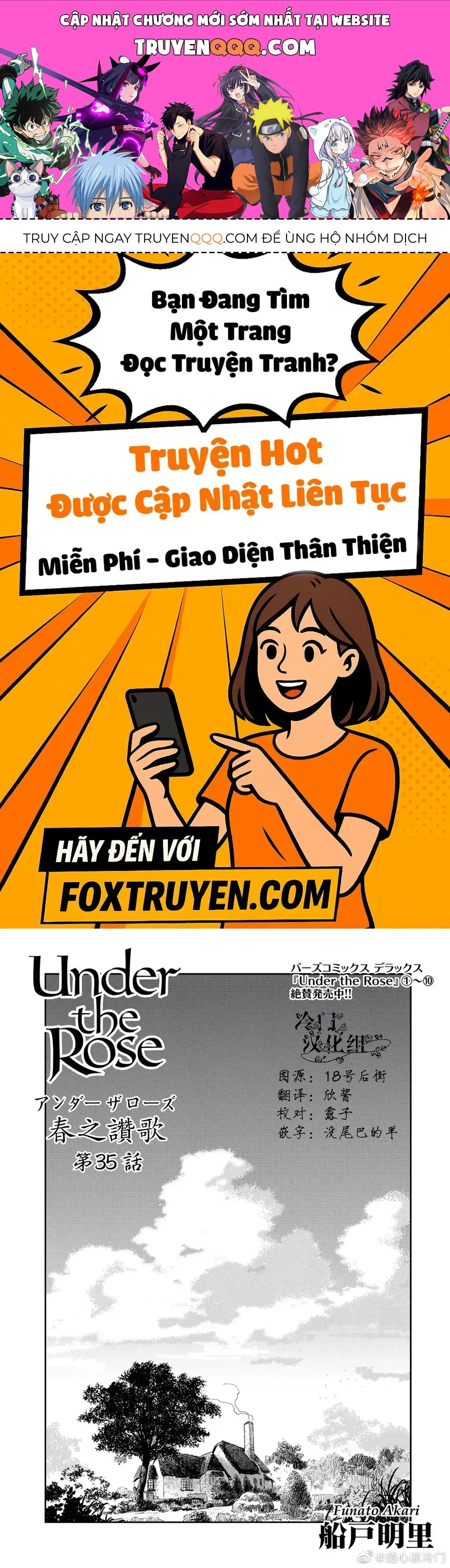 Under The Rose – Phần Truyện Mùa Xuân Chapter 35 - Trang 2