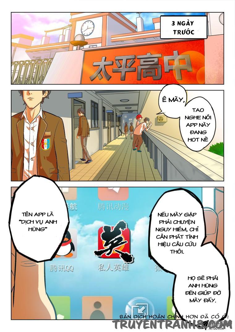 Ứng Dụng Anh Hùng Chapter 2 - Trang 2
