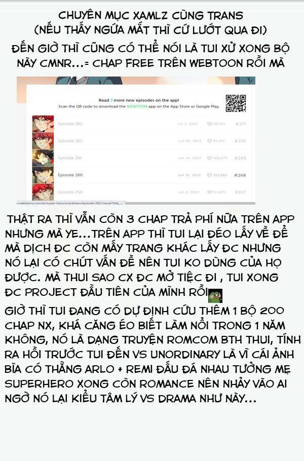 Unordinary Chapter 263 - Trang 2