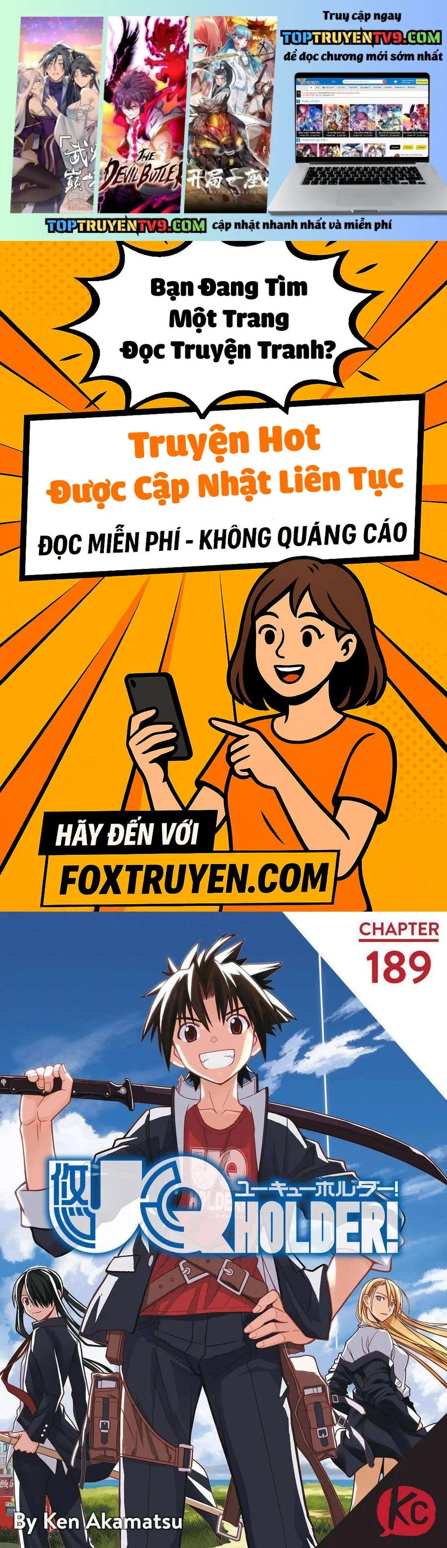 Uq Holder Chapter 189 - Trang 2
