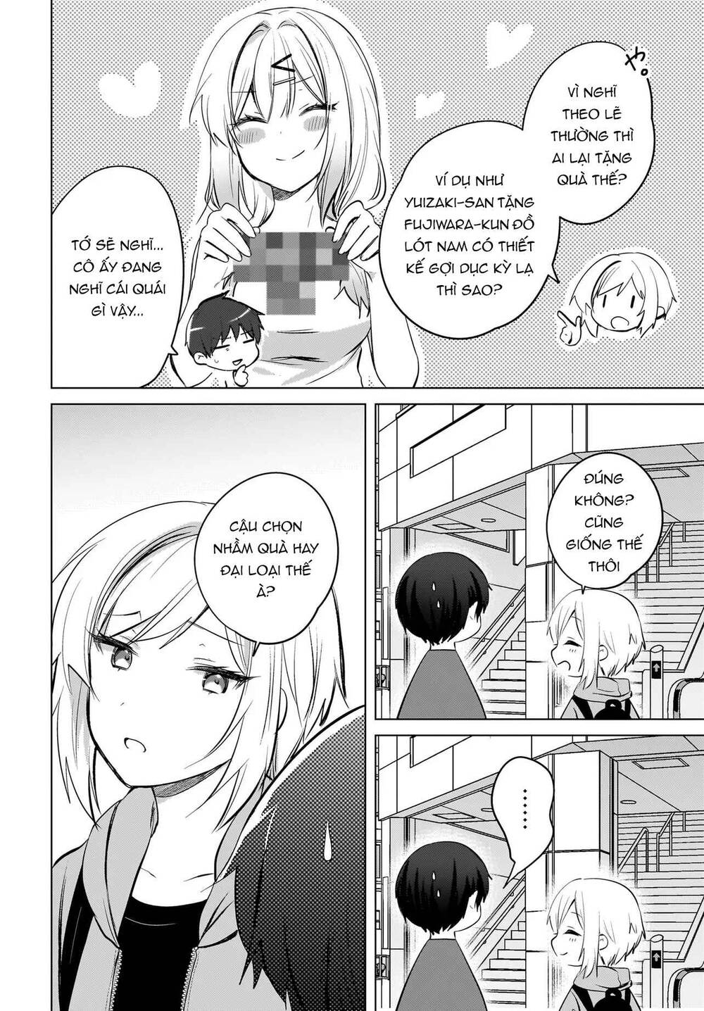 Ushiro No Seki No Gyaru Ni Sukarete Shimatta Chapter 19 - Trang 2