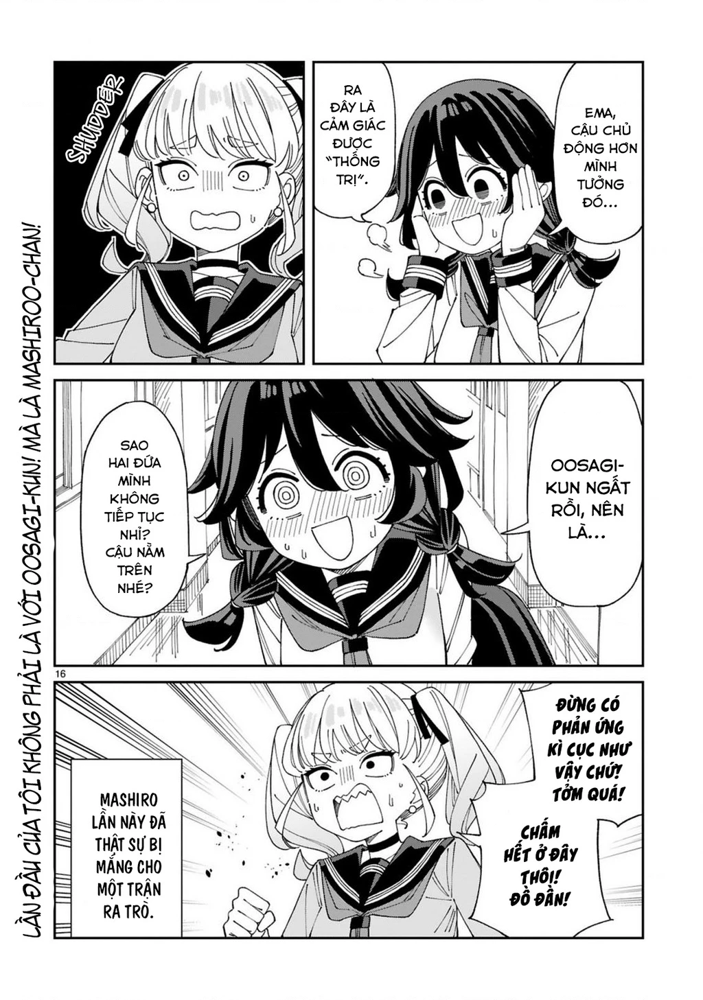 Uso Kareshi Demo Ii Kara Tonikaku Shitai Mashiro-Chan Chapter 9 - Trang 2