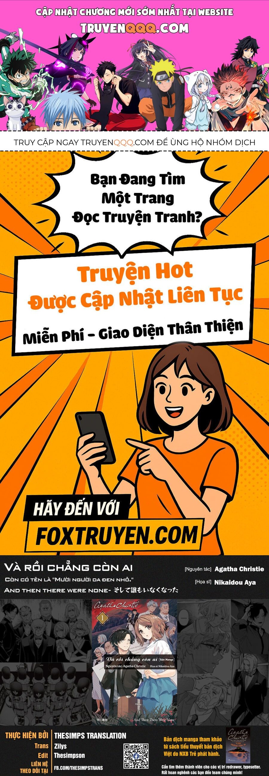 Và Rồi Chẳng Còn Ai Chapter 2 - Trang 2