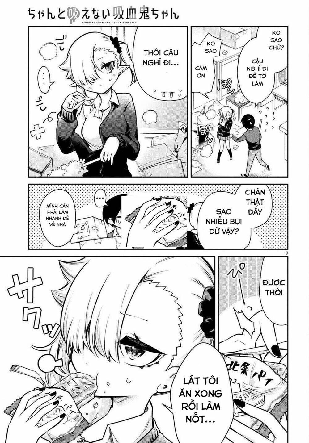Vampire-Chan Can’T Suck Properly Chapter 1 - Trang 2