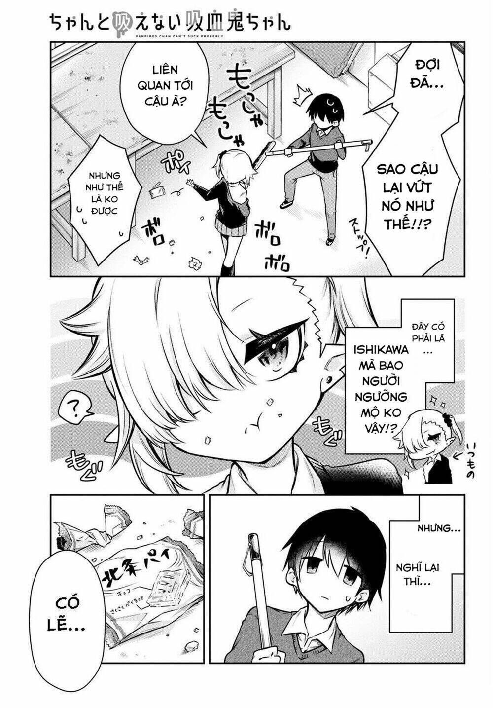 Vampire-Chan Can’T Suck Properly Chapter 1 - Trang 2