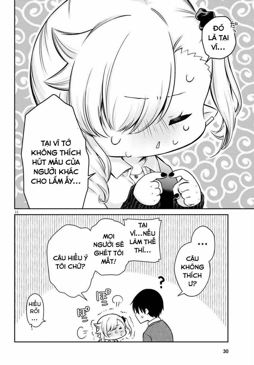 Vampire-Chan Can’T Suck Properly Chapter 1 - Trang 2