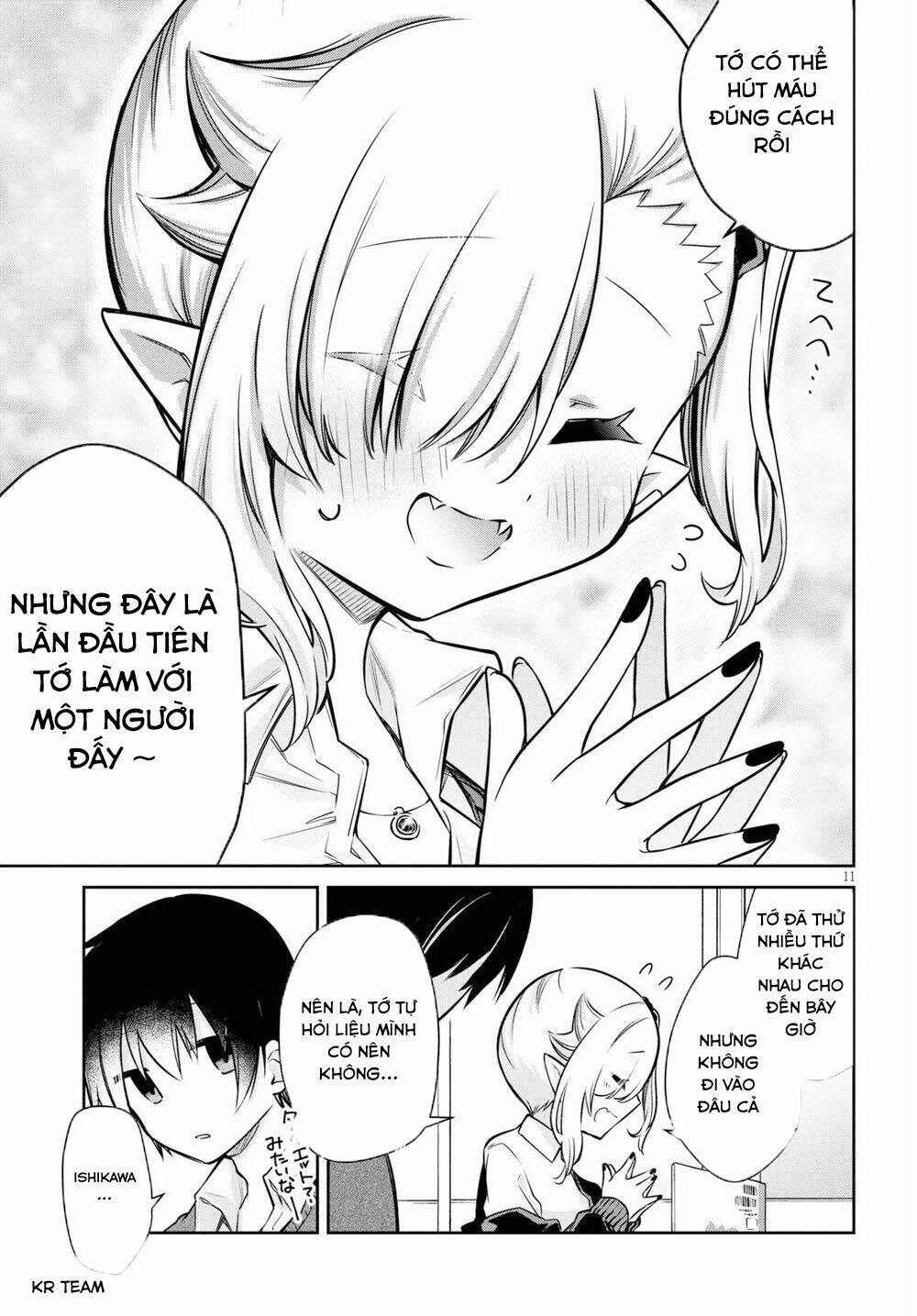 Vampire-Chan Can’T Suck Properly Chapter 2 - Trang 2
