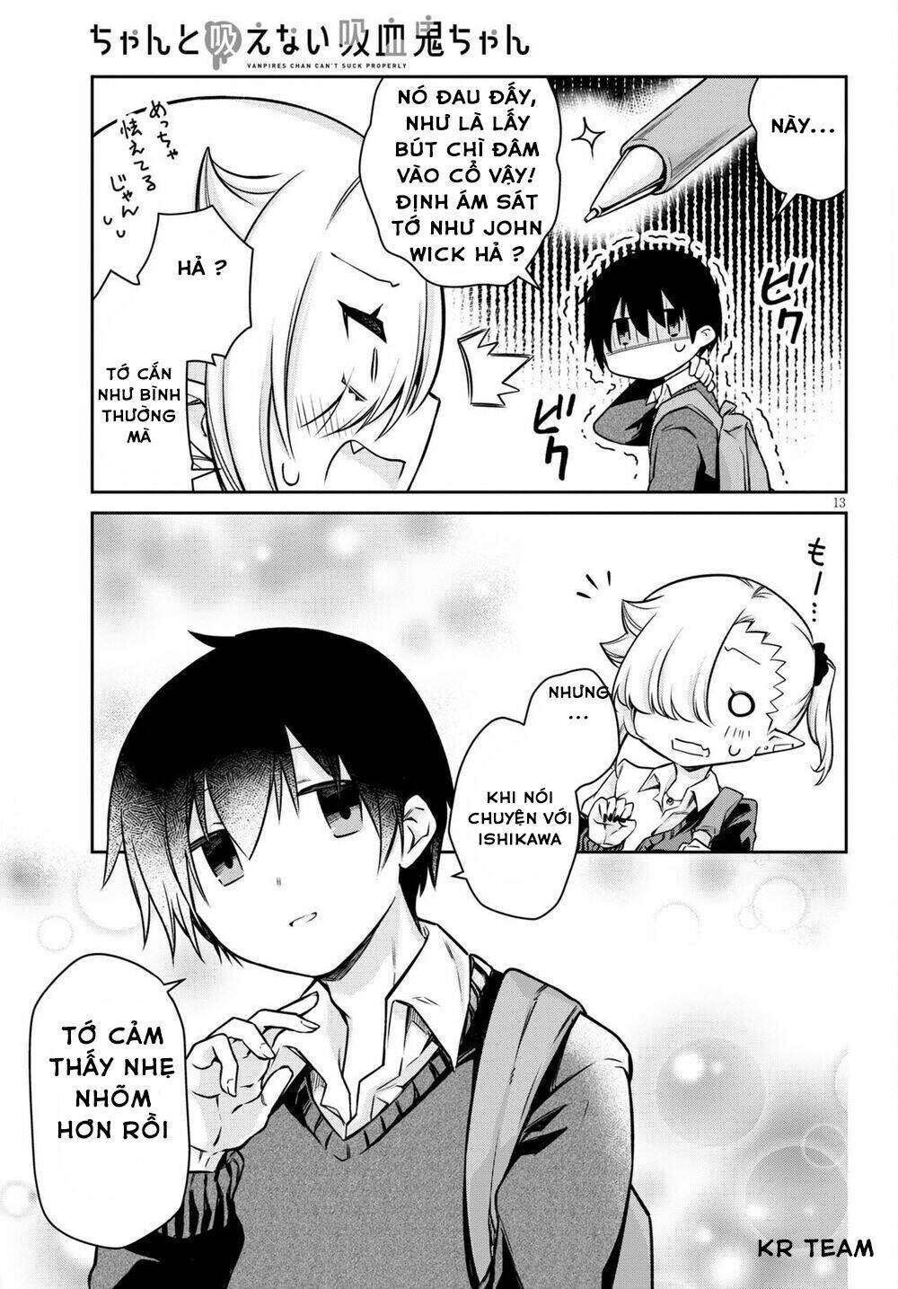 Vampire-Chan Can’T Suck Properly Chapter 6 - Trang 2