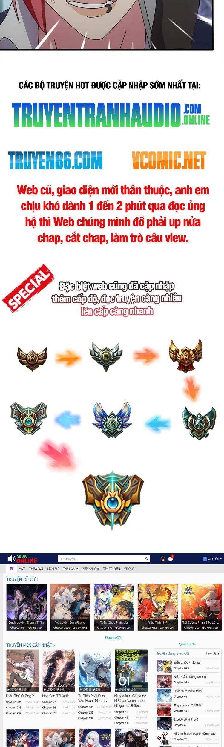 Vạn Cổ Thần Vương Chapter 365 - Trang 2