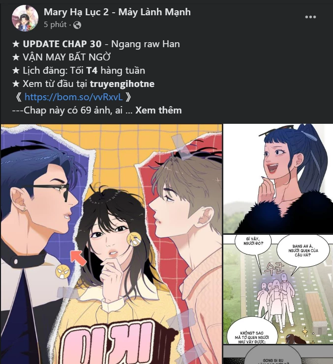 Vận May Bất Ngờ Chapter 30.2 - Trang 2