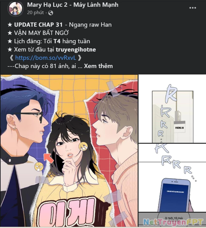 Vận May Bất Ngờ Chapter 31.2 - Trang 2