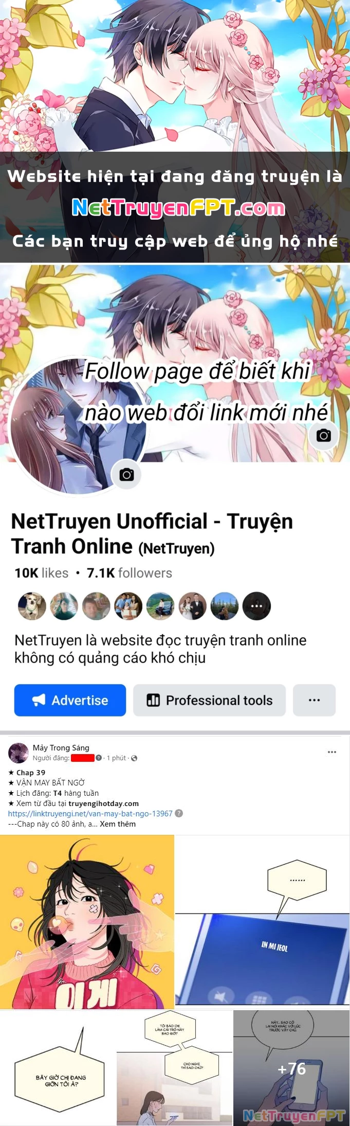 Vận May Bất Ngờ Chapter 39.1 - Trang 2