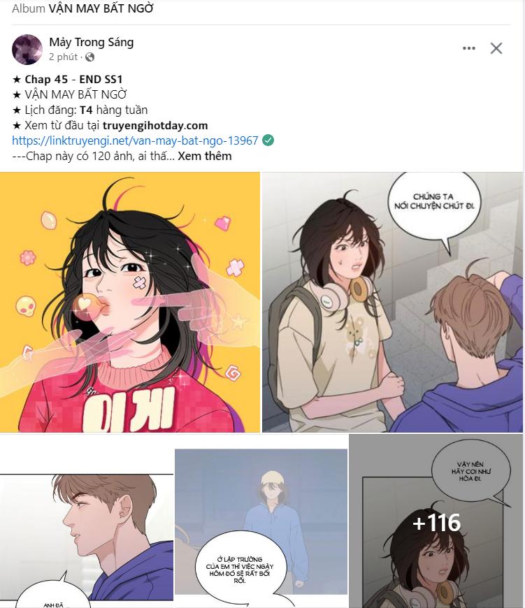 Vận May Bất Ngờ Chapter 45.1 - Trang 2