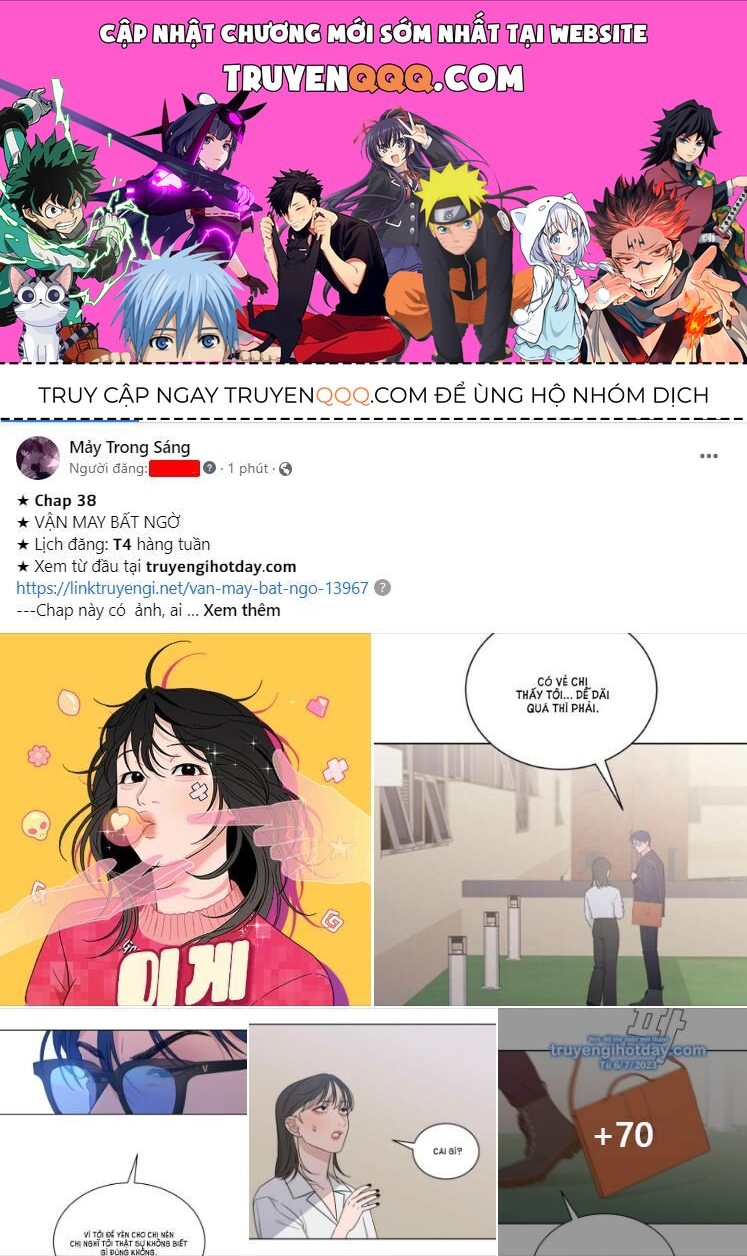 Vận May Không Ngờ Chapter 38.3 - Trang 2