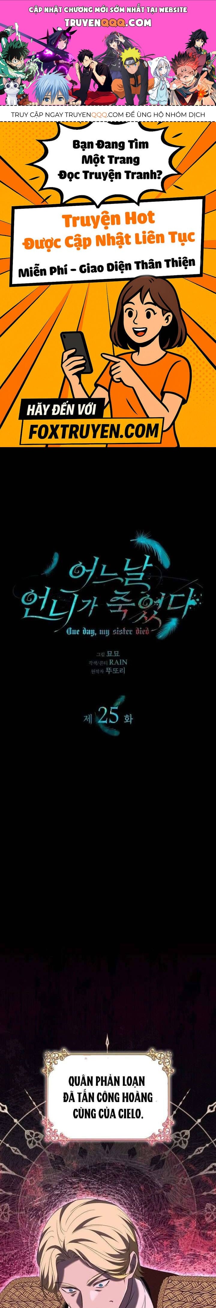 VàO NgàY Mà Chị GáI Tôi Qua ĐờI Chapter 25 - Trang 2