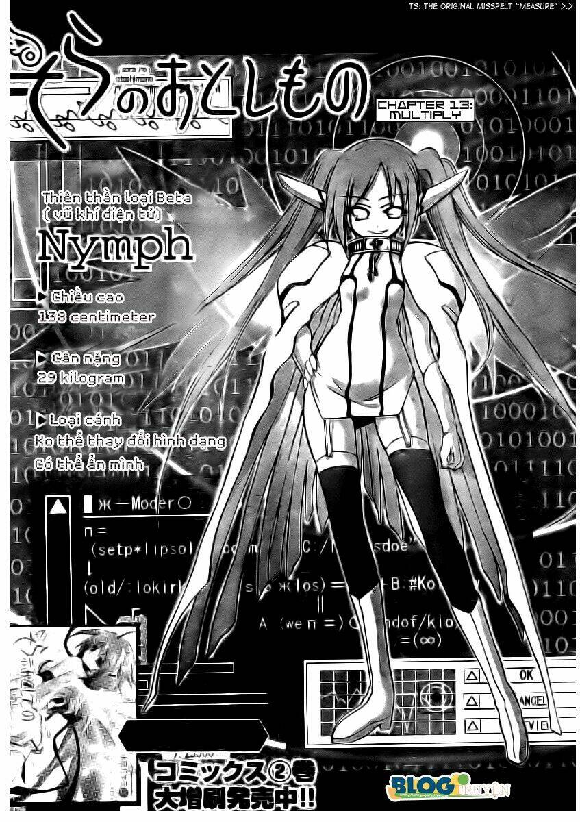 Vật Thất Lạc Của Bầu Trời Chapter 13 - Trang 2