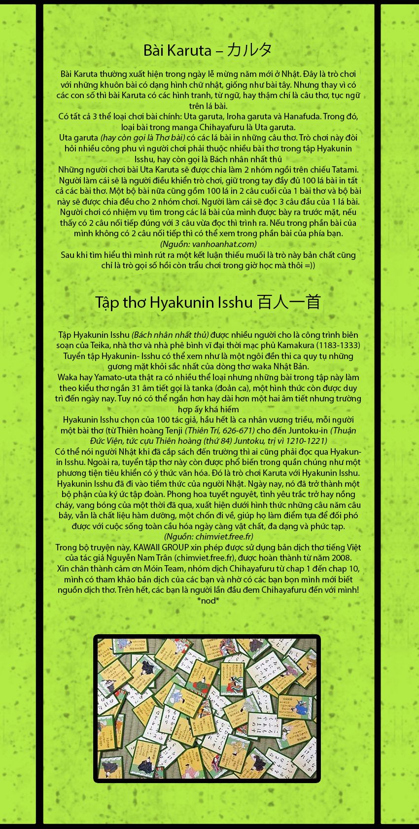 Vẻ Đẹp Qua Những Lá Bài Chapter 1 - Trang 2