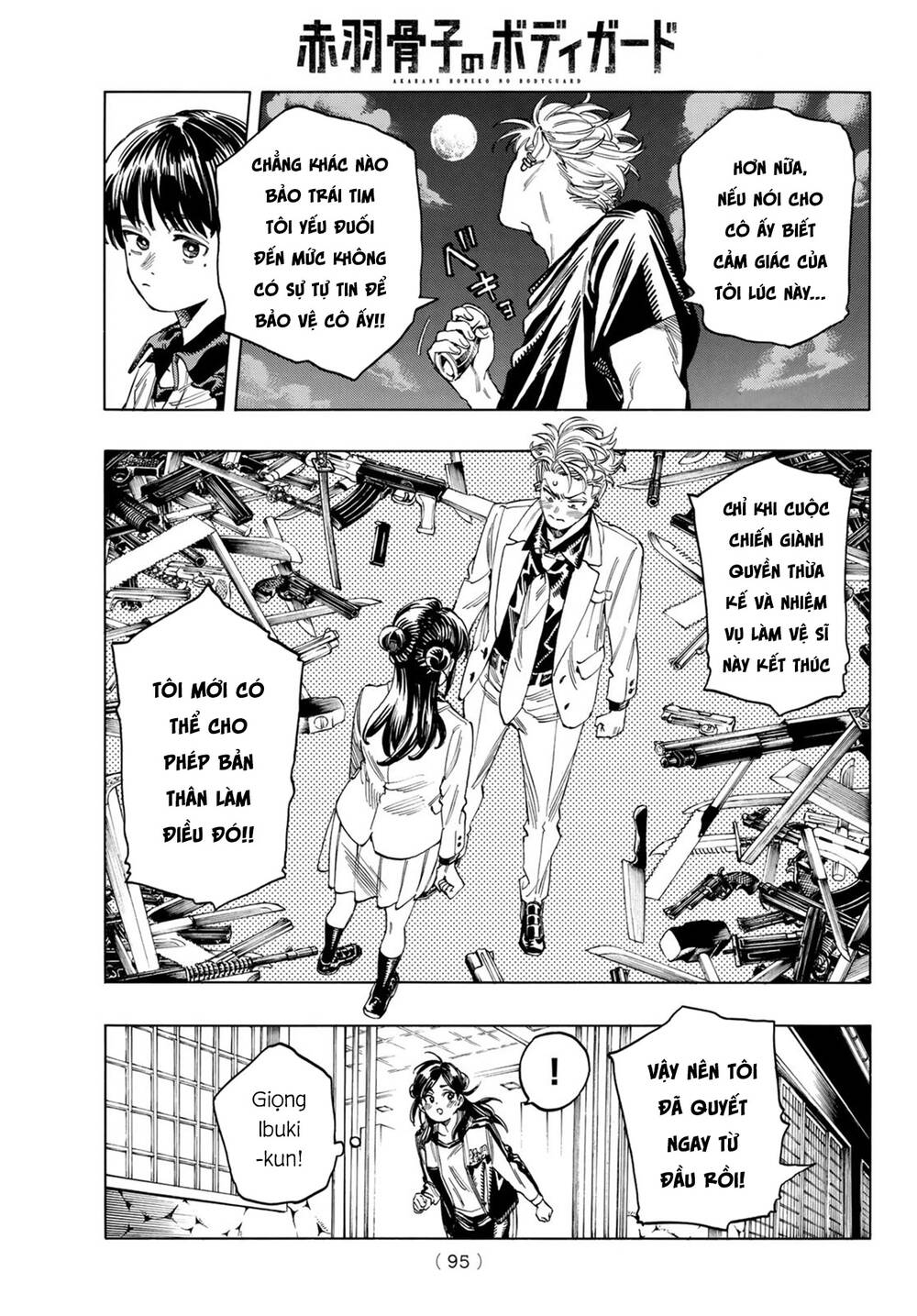 Vệ Sĩ Của Akabane Honeko Chapter 15 - Trang 2