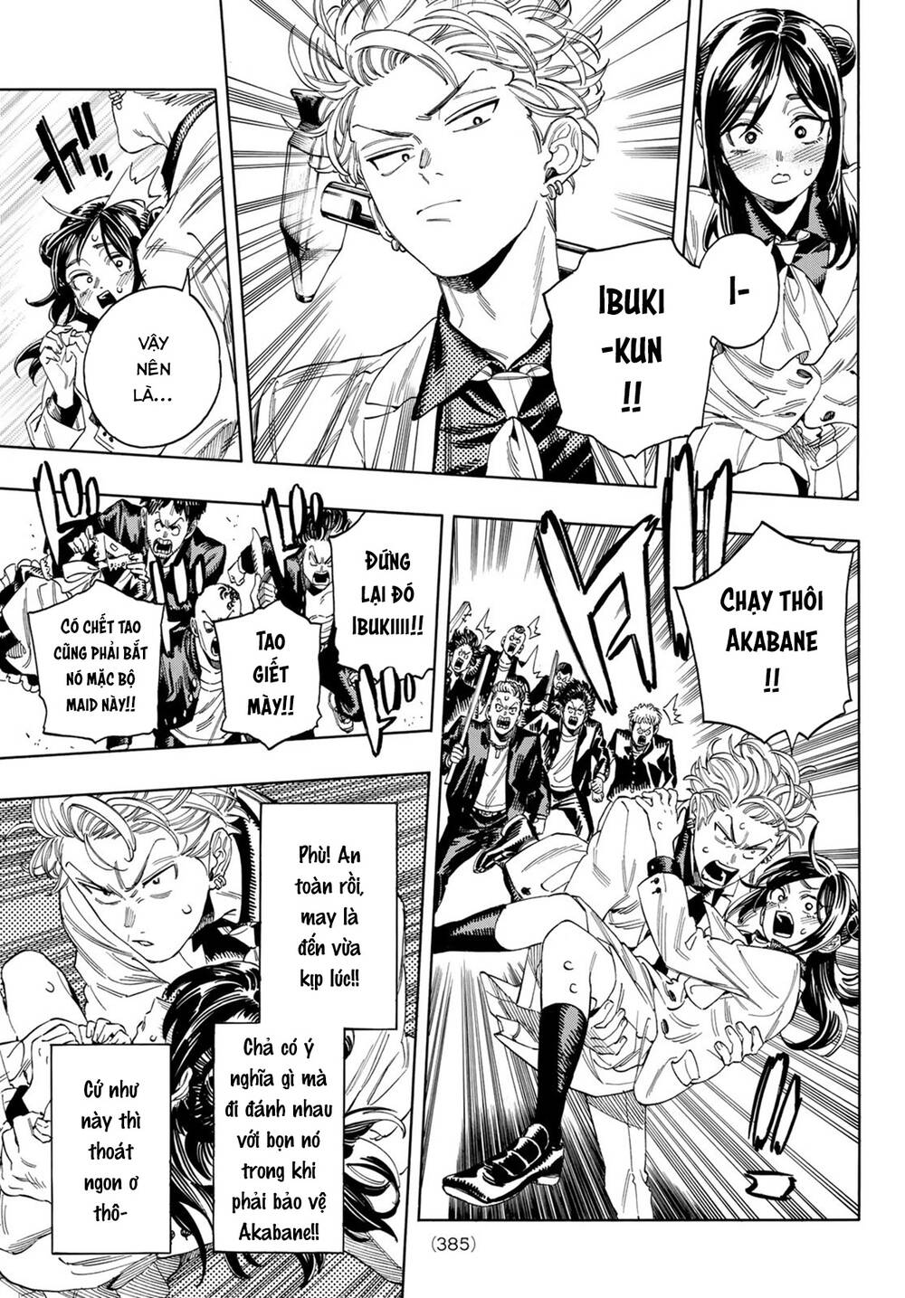 Vệ Sĩ Của Akabane Honeko Chapter 18 - Trang 2