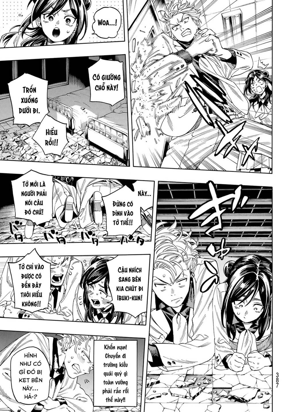 Vệ Sĩ Của Akabane Honeko Chapter 18 - Trang 2