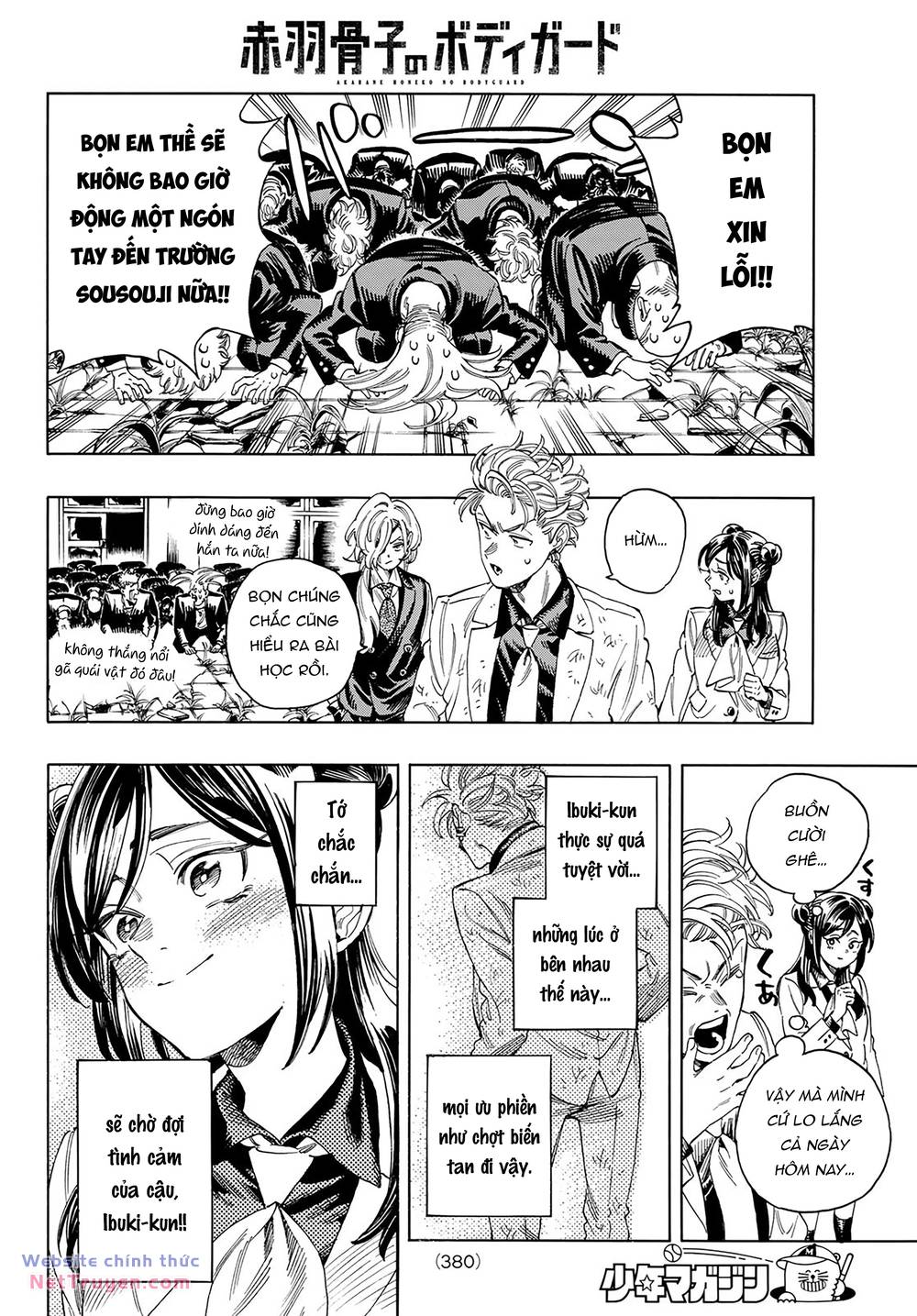 Vệ Sĩ Của Akabane Honeko Chapter 19 - Trang 2