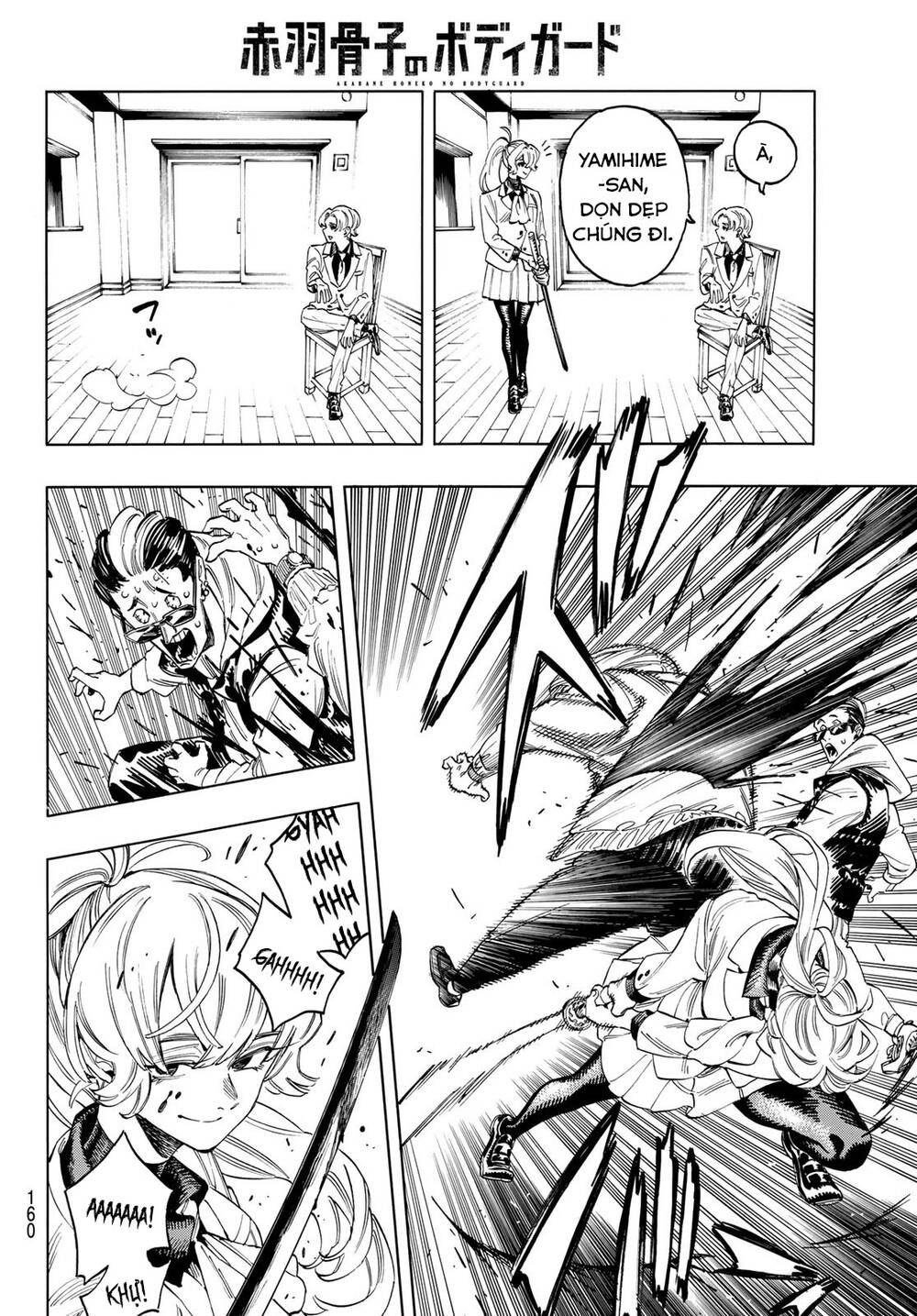 Vệ Sĩ Của Akabane Honeko Chapter 2 - Trang 2