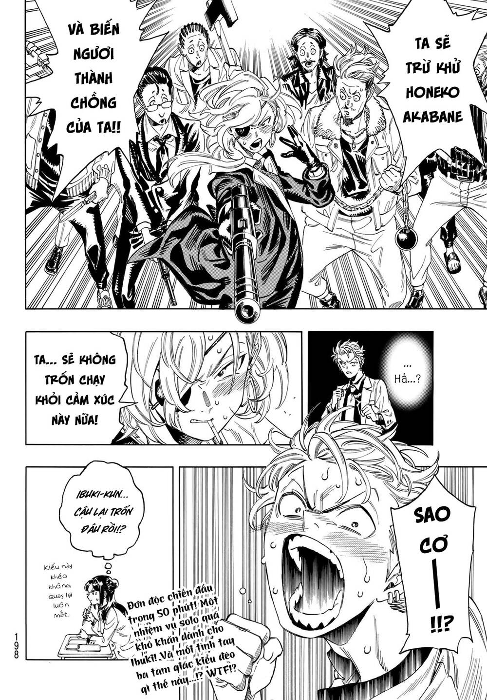 Vệ Sĩ Của Akabane Honeko Chapter 4 - Trang 2