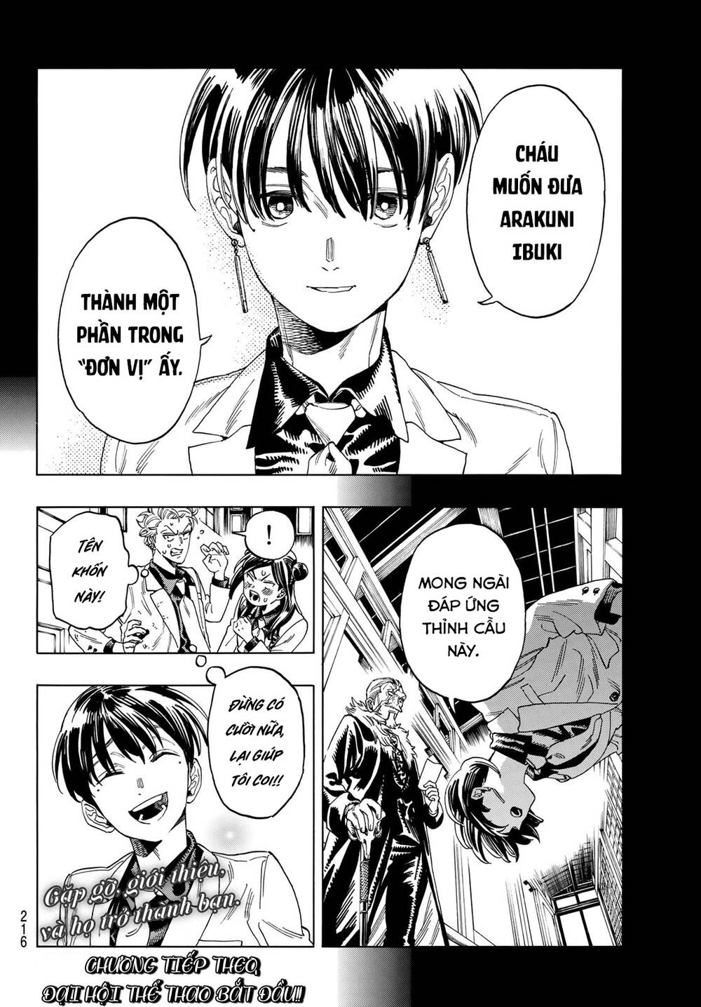 Vệ Sĩ Của Akabane Honeko Chapter 8 - Trang 2
