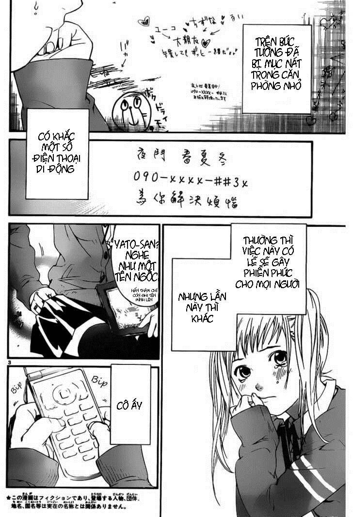 Vị Thần Lang Thang: Noragami Chapter 1 - Trang 2
