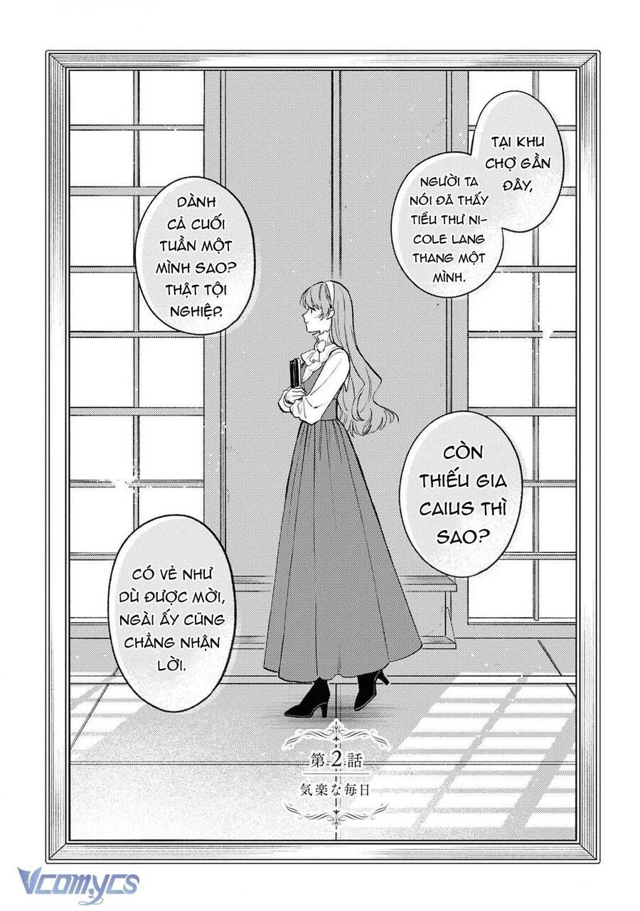 Vì Tôi Đã Quen Ở Một Mình, Thành Ra Tôi Bơ Đẹp Vị Hôn Phu Chapter 2 - Trang 2