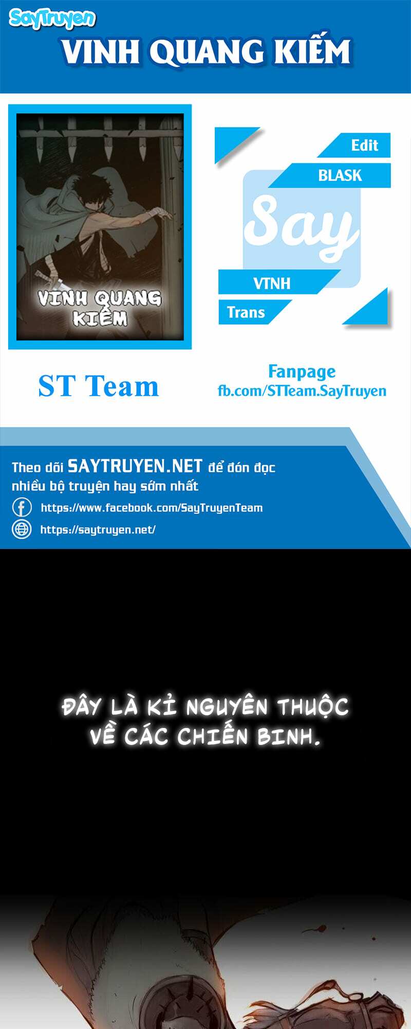 Vinh Quang Kiếm Chapter 0 - Trang 2