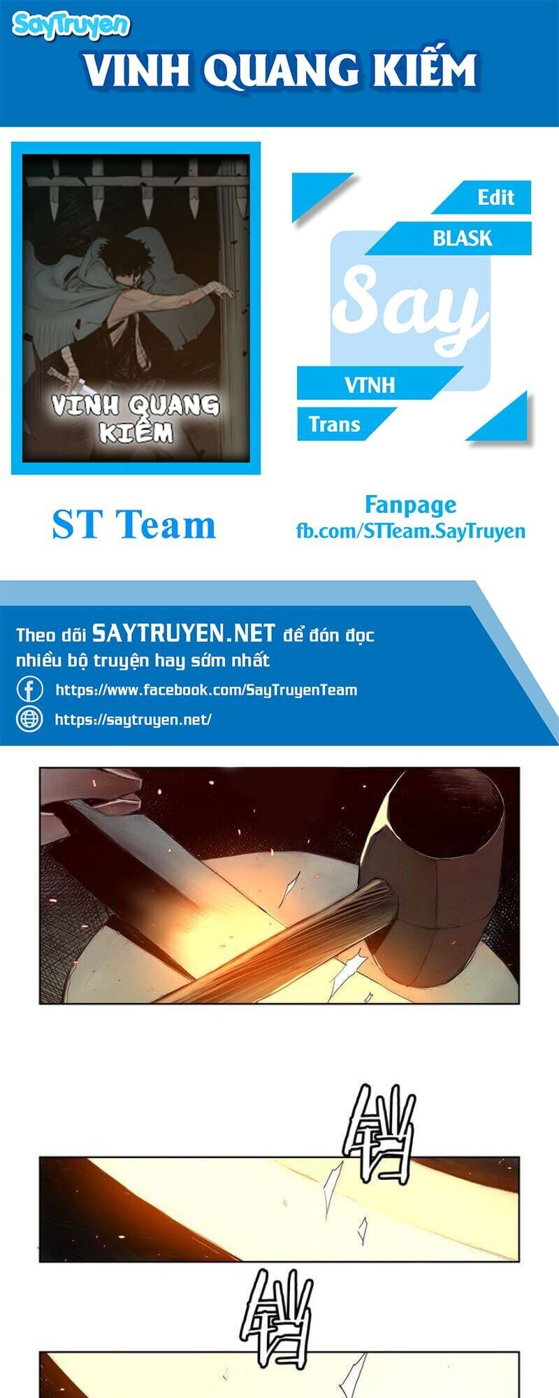 Vinh Quang Kiếm Chapter 2 - Trang 2