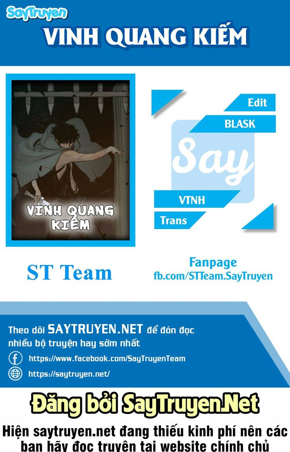 Vinh Quang Kiếm Chapter 3 - Trang 2