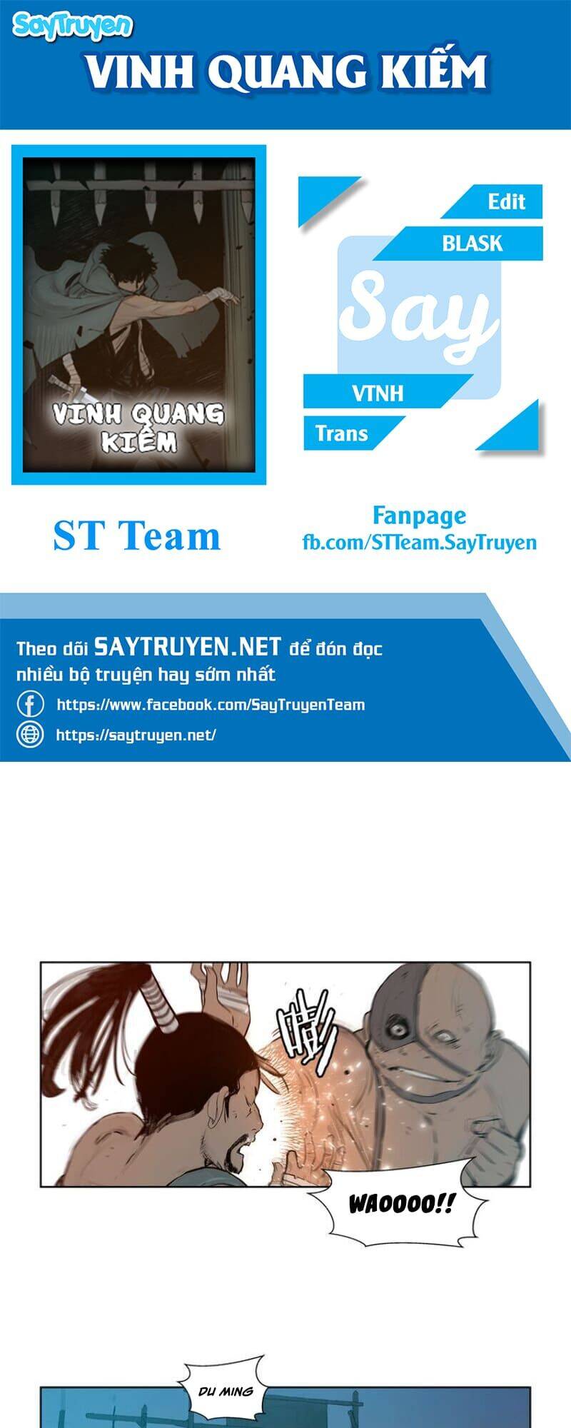 Vinh Quang Kiếm Chapter 8 - Trang 2