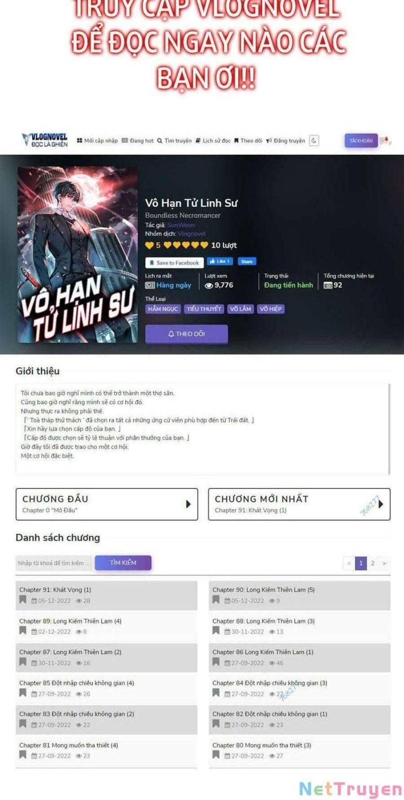 Vô Hạn Tử Linh Sư Chapter 17 - Trang 2