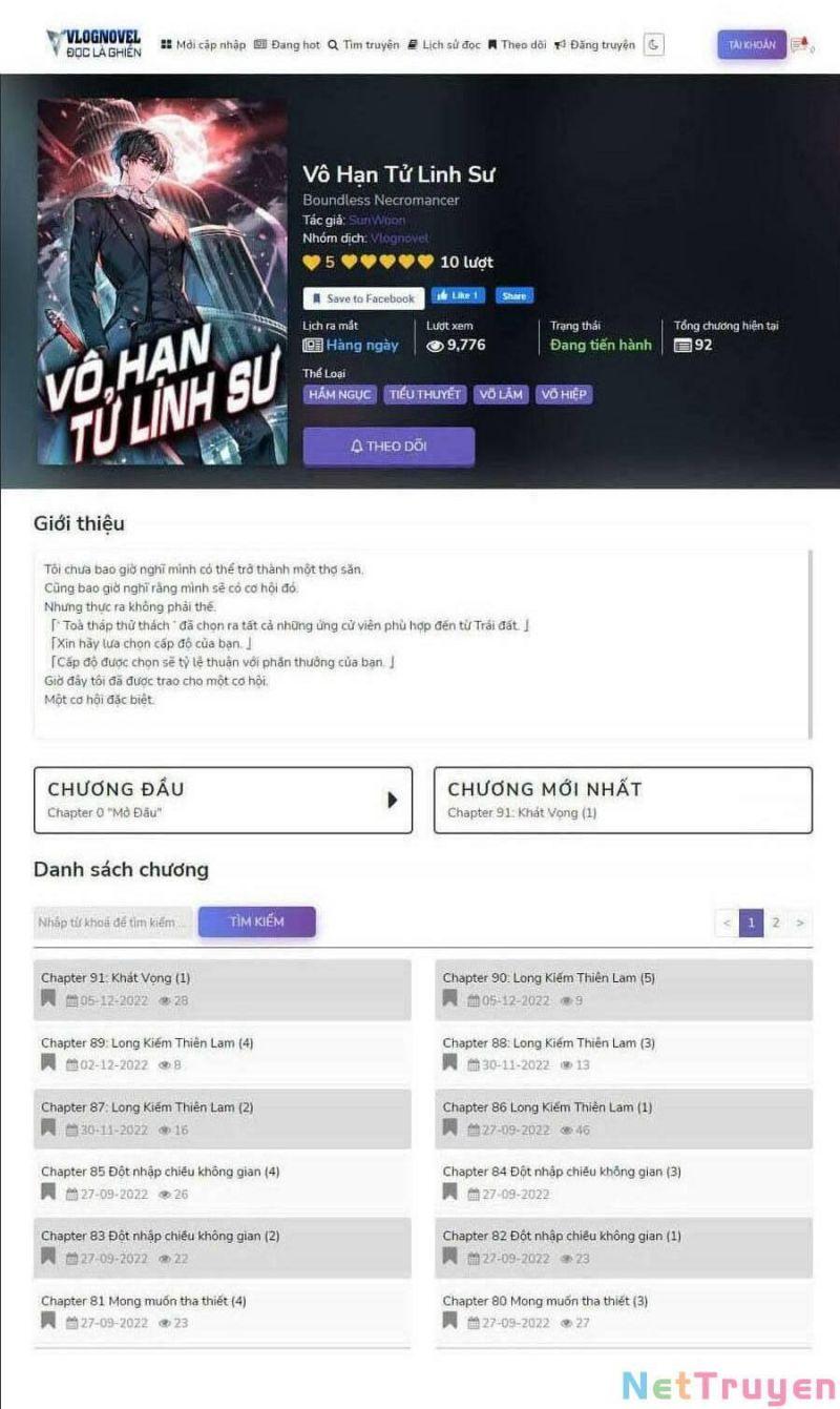 Vô Hạn Tử Linh Sư Chapter 22 - Trang 2