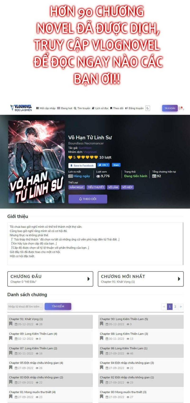 Vô Hạn Tử Linh Sư Chapter 5 - Trang 2
