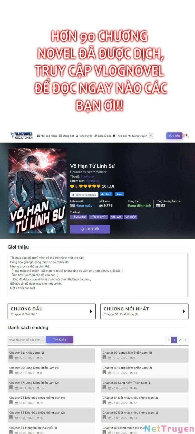 Vô Hạn Tử Linh Sư Chapter 8 - Trang 2