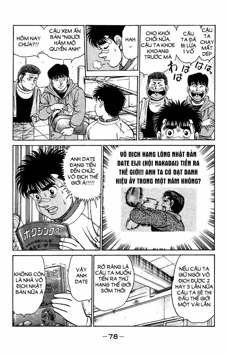 Võ Sĩ Quyền Anh Ippo Chapter 118 - Trang 2