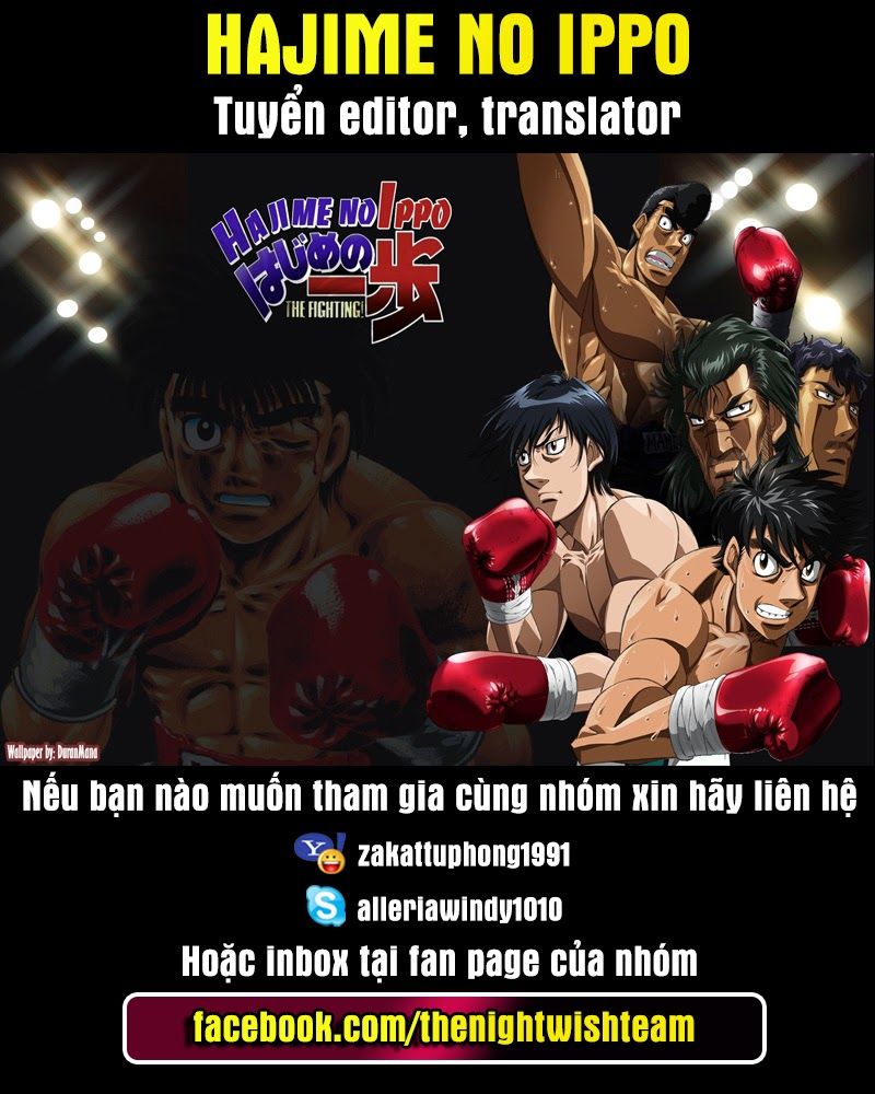 Võ Sĩ Quyền Anh Ippo Chapter 118 - Trang 2