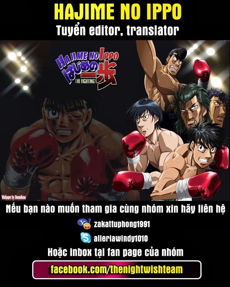 Võ Sĩ Quyền Anh Ippo Chapter 123 - Trang 2