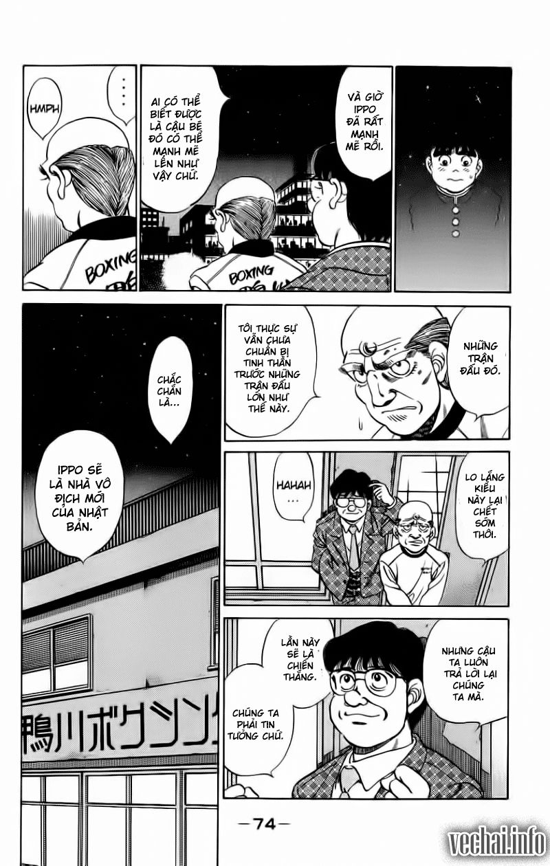 Võ Sĩ Quyền Anh Ippo Chapter 182 - Trang 2